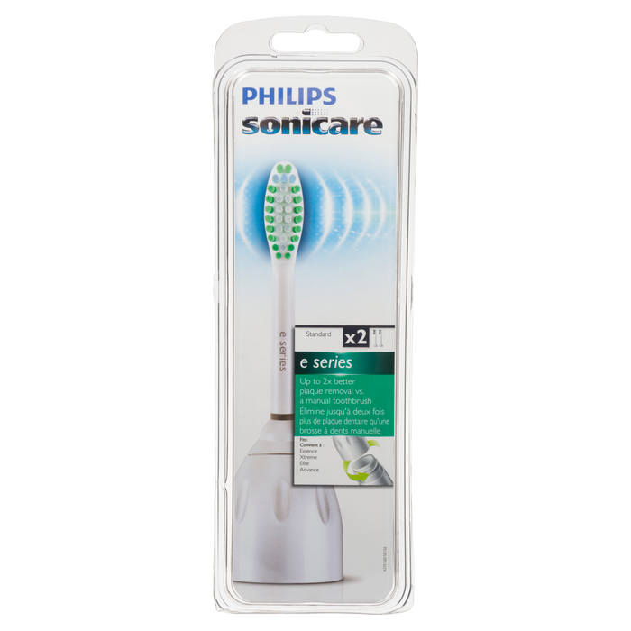 Sonicare E Series Replacement Brush Head Standard x2