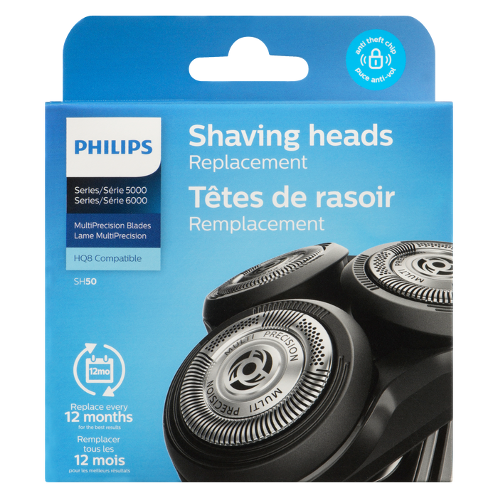 Têtes de rasage de rechange Philips SH50