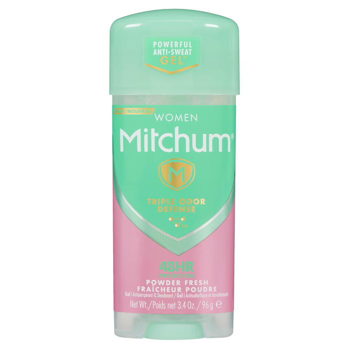 Poudre déodorante et anti-transpirante Mitchum Women Gel Fresh 96 g