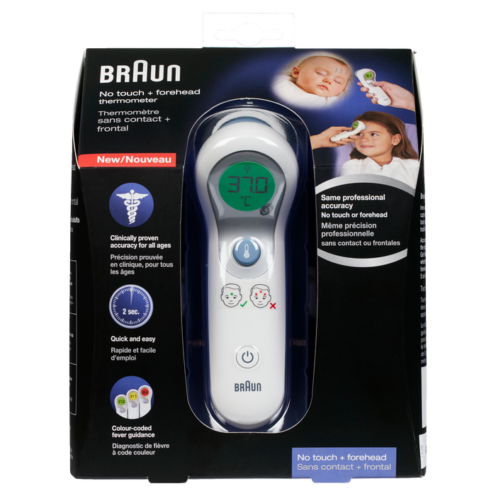 Braun no Touch + Forehead Thermometer