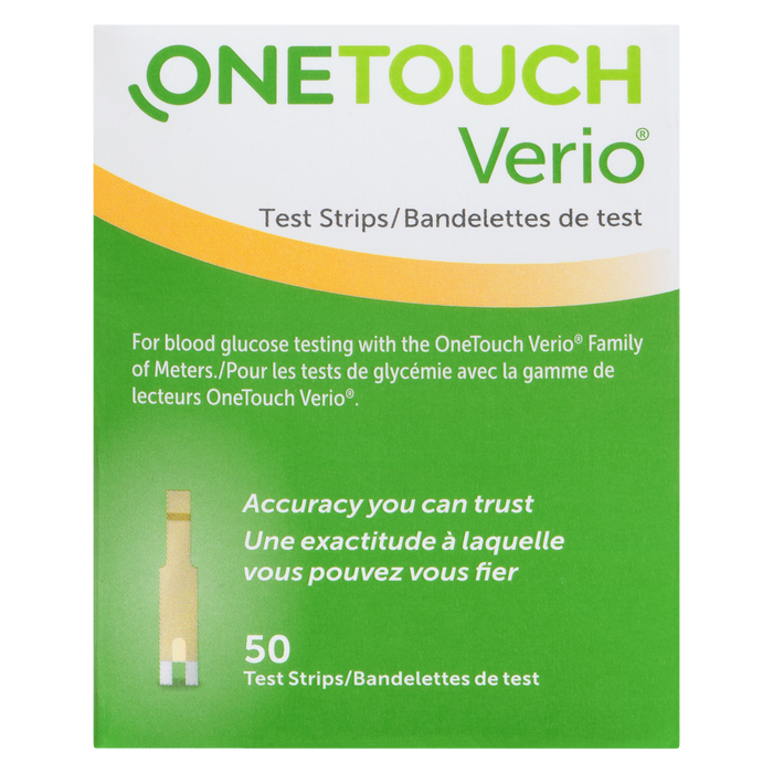 OneTouch Verio Test Strips 50 Test Strips