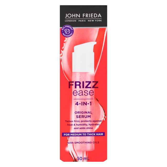 John Frieda Frizz Ease Original Sérum 4 en 1 pour cheveux moyens à épais 50 ml