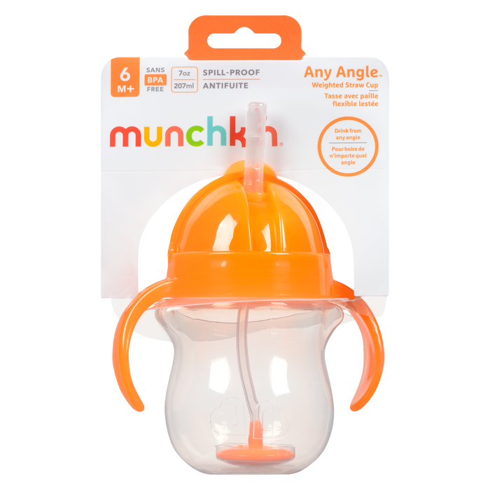 Tasse à paille lestée Munchkin Any Angle 6 m+ 207 ml