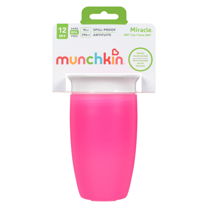 Tasse Munchkin Miracle 360° 12 mois et plus 296 ml