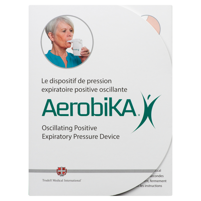 Appareil de pression expiratoire oscillant positif Aerobika