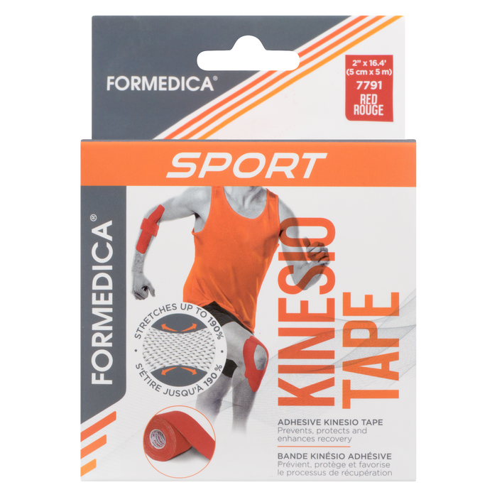 Formedica Sport Adhesive Kinesio Tape Red