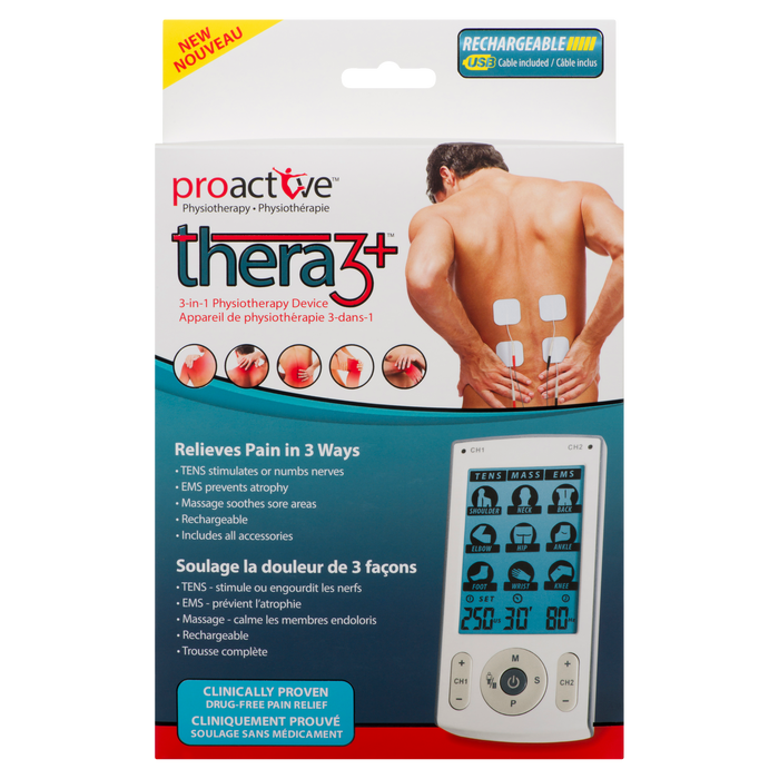 Appareil de physiothérapie 3 en 1 Proactive Thera3+