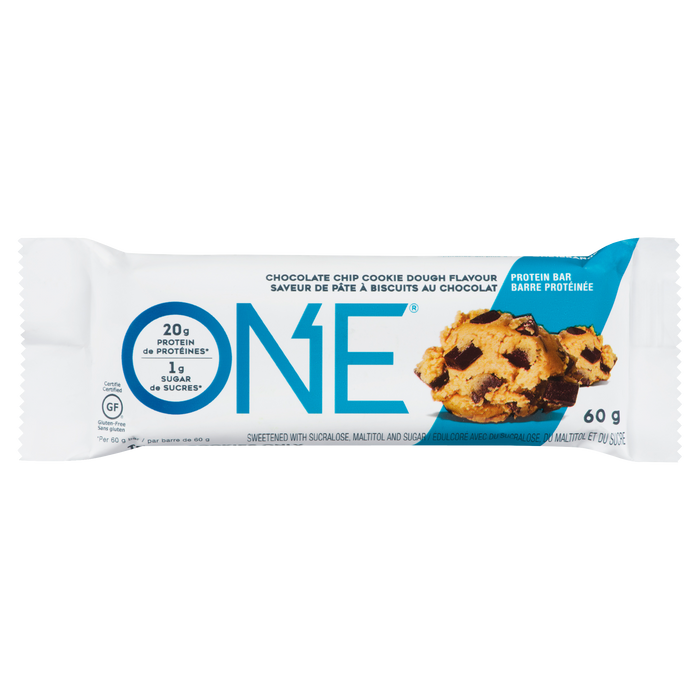 ONE Protein Bar Chocolate Chip Cookie Dough Flavour 60 g