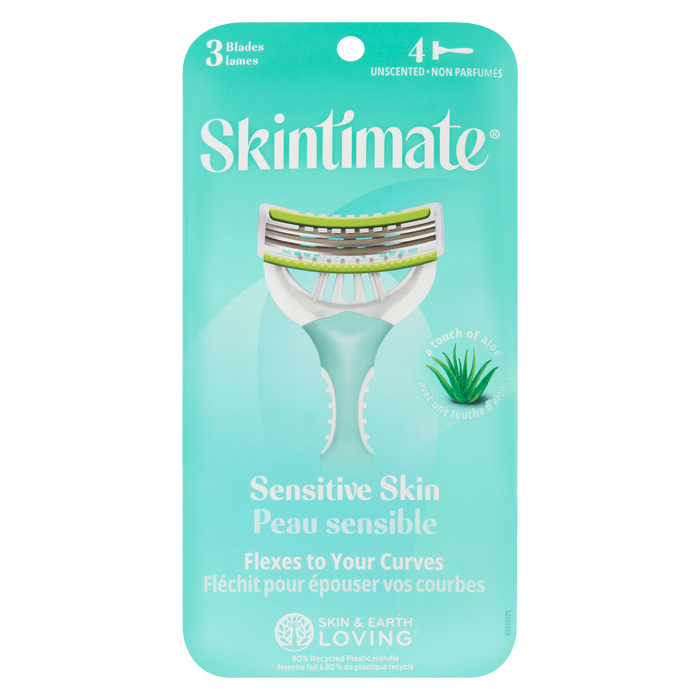 Skintimate 3 lames pour peaux sensibles