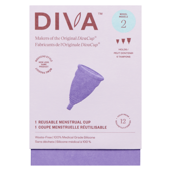 Diva Model 2 1 Reusable Menstrual Cup