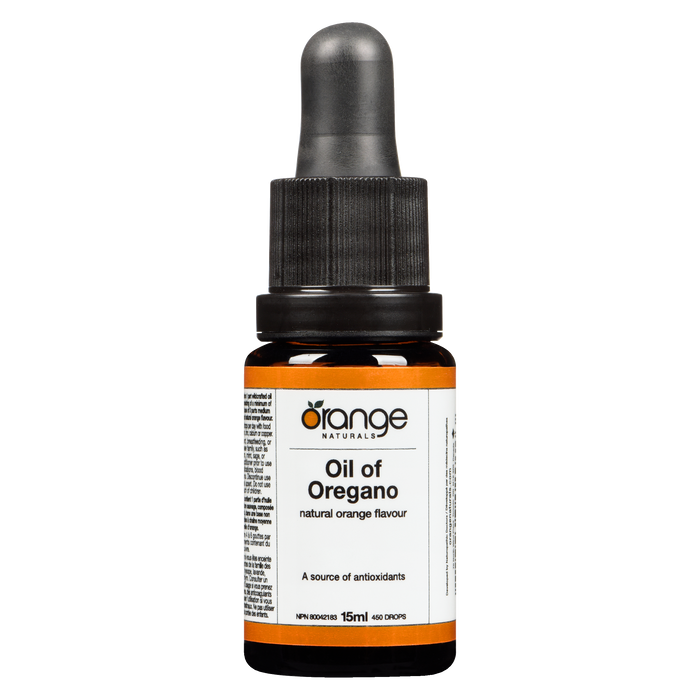 Huile d'origan Orange Naturals Arôme naturel d'orange 450 gouttes 15 ml