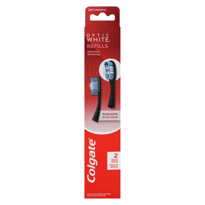 Colgate Optic White Soft 2 Replacement Brush Heads