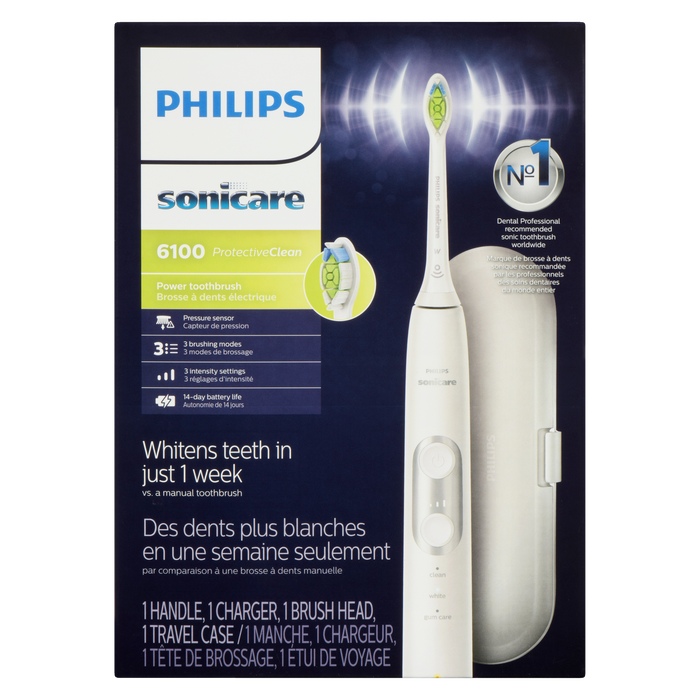 Philips Sonicare Power Toothbrush 6100 ProtectiveClean