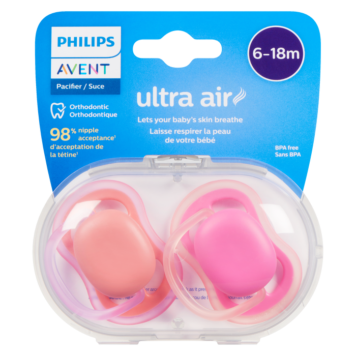 Sucette Philips Avent Ultra Air 6-18 mois