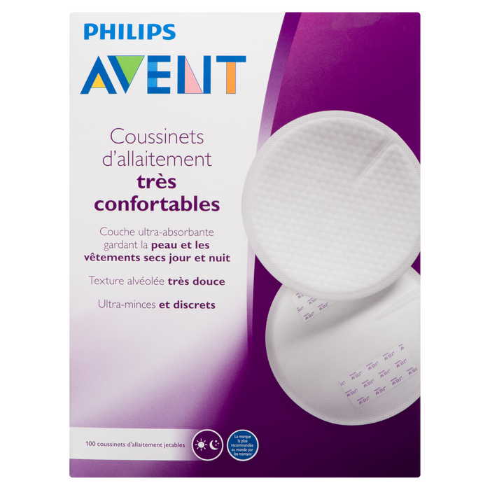 Philips Avent Breast Pads Maximum Comfort 100 Disposable Breast Pads