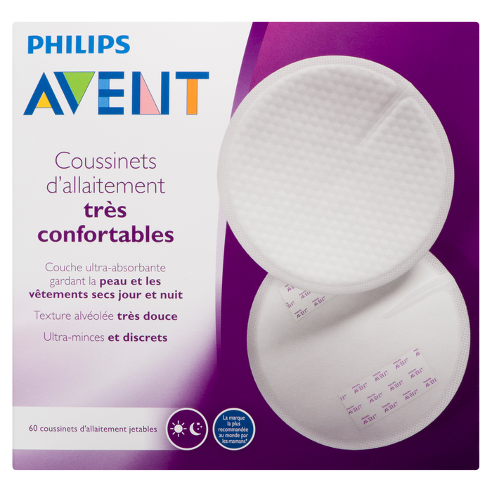 Philips Avent Breast Pads Maximum Comfort 60 Disposable Breast Pads