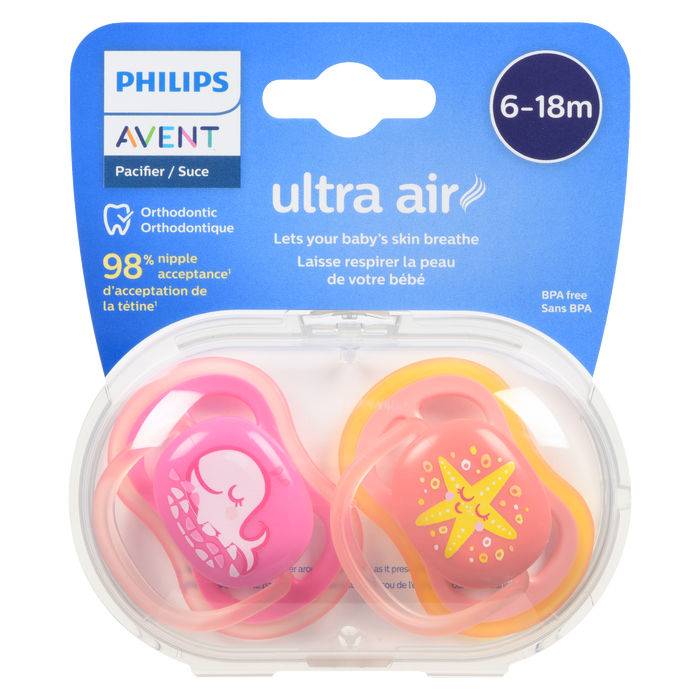 Philips Avent Pacifier Ultra Air 6-18 m