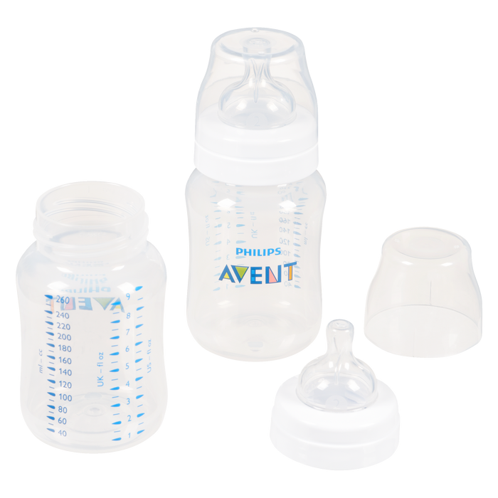 Philips Avent Baby Bottle Anti-Colic 260 ml 1m+ 2 x Baby Bottles