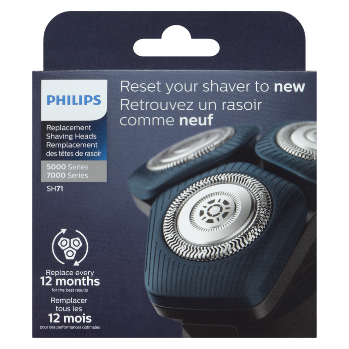 Philips Replacement Shaving Heads 5000 Series 7000 Series SH71