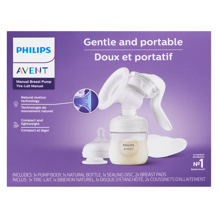 Philips Avent Manual Breast Pump Gentle and Portable