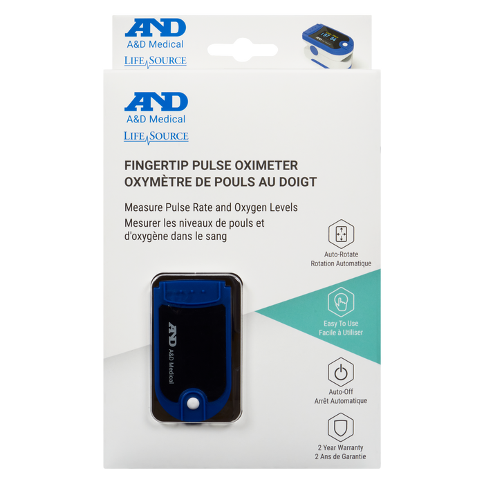 A&D Medical Fingertip Pulse Oximeter