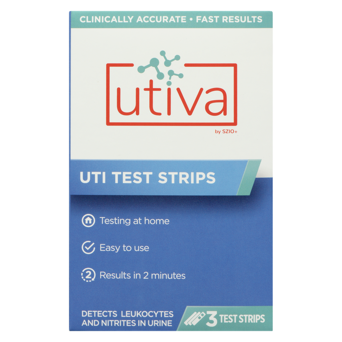 Utiva UTI Test Strips 3 Test Strips