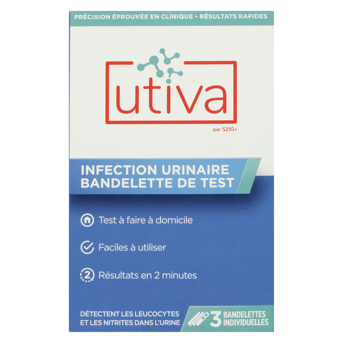 Utiva UTI Test Strips 3 Test Strips