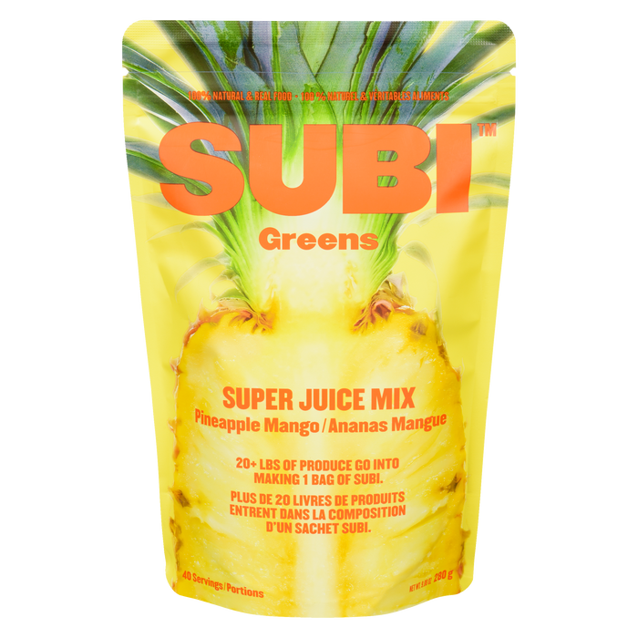 Subi Greens Super Juice Mix Pineapple Mango 280 g