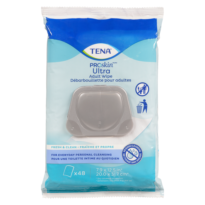 TENA ProSkin Adult Wipe Ultra 48 Ct