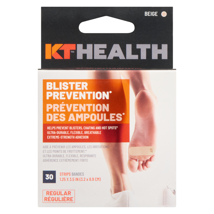 KT Health Blister Prevention Regular Beige 30 Strips