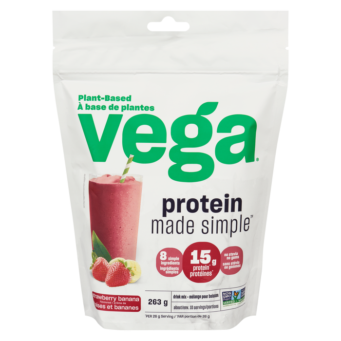 Vega Drink Mix Strawberry Banana Flavoured 263 g