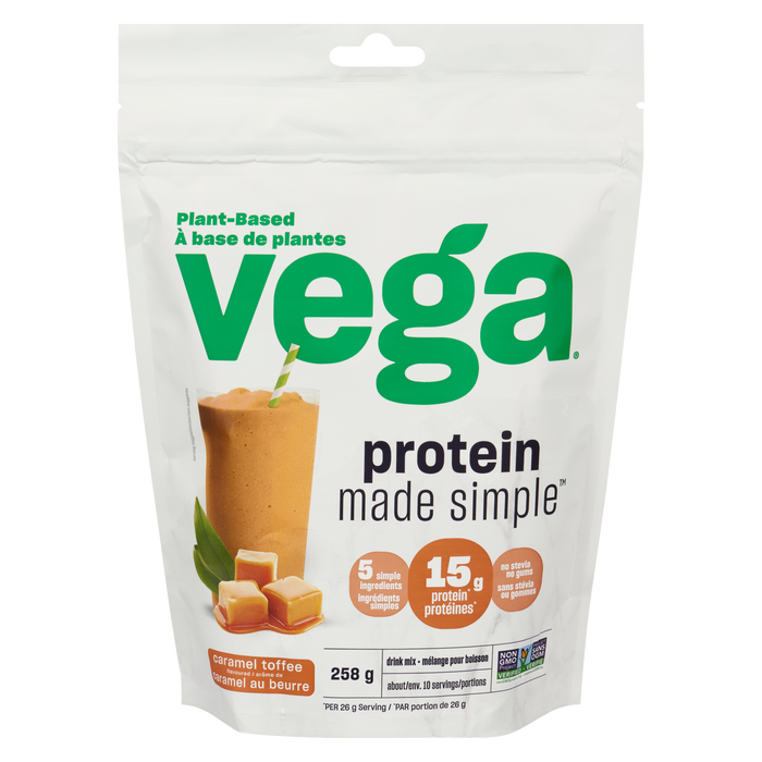 Vega Drink Mix Caramel Toffee Flavoured 258 g