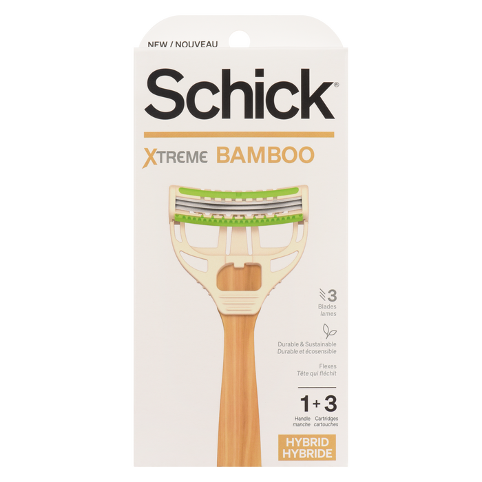 Schick Xtreme Bamboo 3 Blades Hybrid