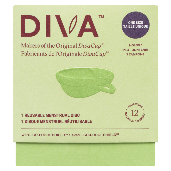 Disque menstruel réutilisable Diva One Size 1