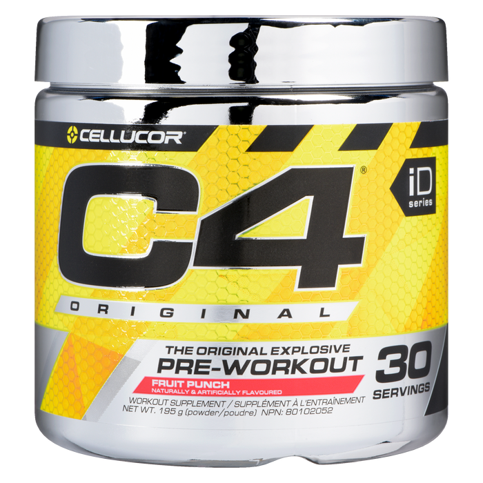 Cellucor C4 Original Workout Supplement Powder Fruit Punch 195 g