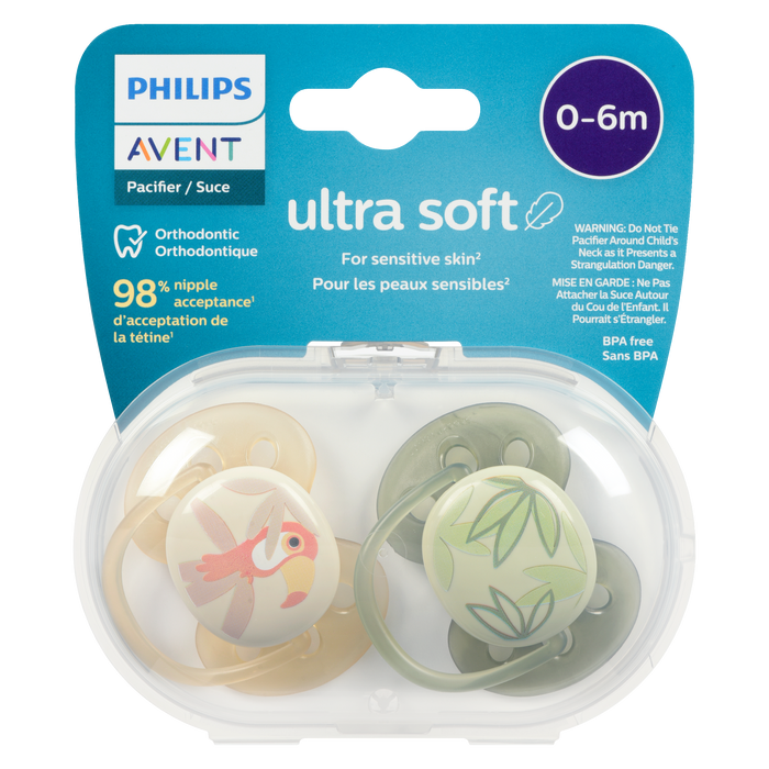 Philips Avent Sucette Ultra Douce 0-6 mois