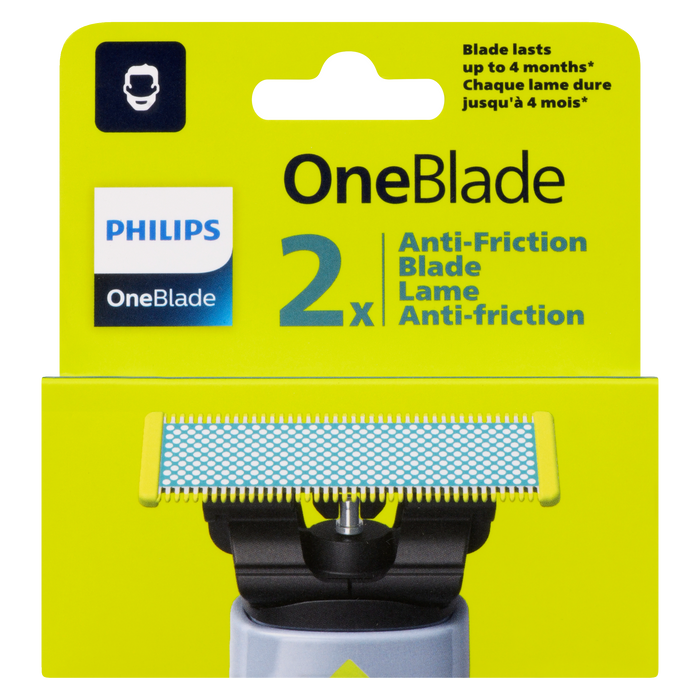 Philips OneBlade QP225/50 2 lames anti-friction