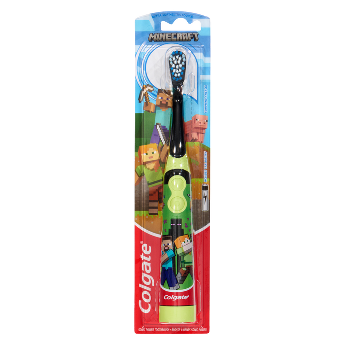 Colgate Minecraft Sonic Power Toothbrush Extra Soft