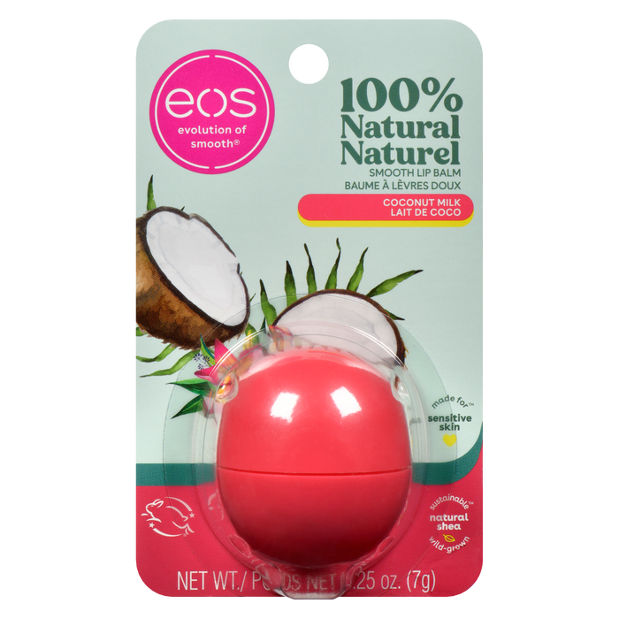 eos Baume à Lèvres Lisse Lait de Coco 7 g