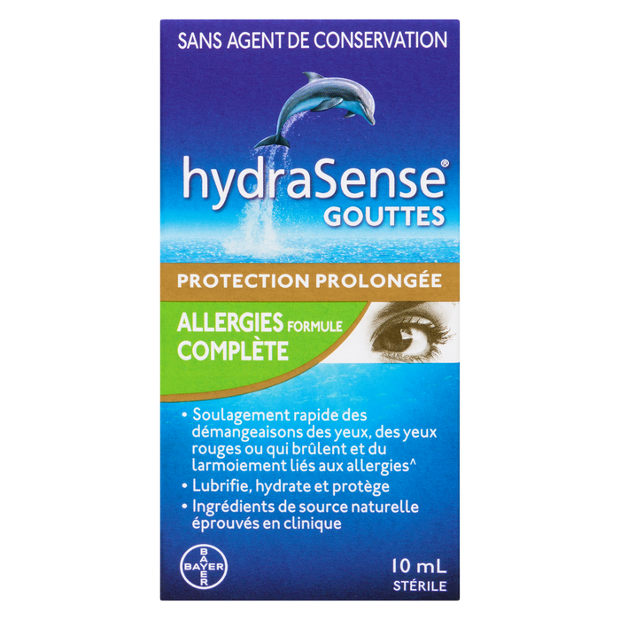 Gouttes HydraSense Allergie Complète 10 ml