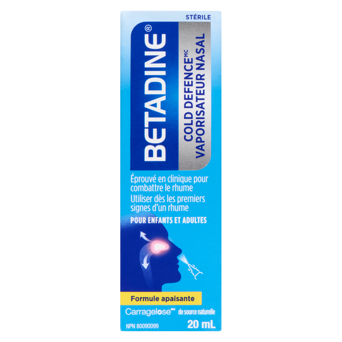 Betadine Cold Defence Nasal Spray 20 ml