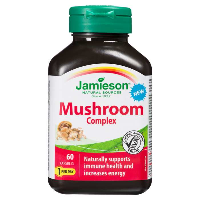 Complexe de champignons Jamieson 60 gélules