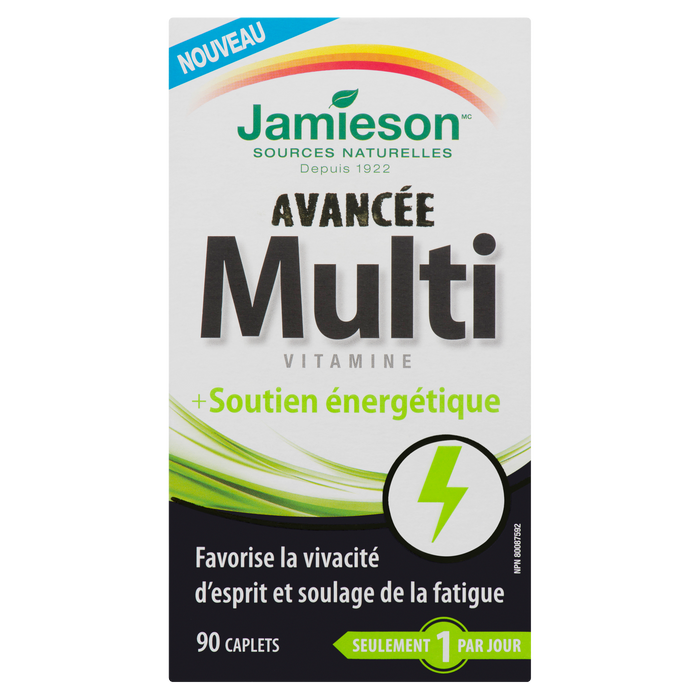 Jamieson Advanced Multivitamin + Energy Support 90 Caplets