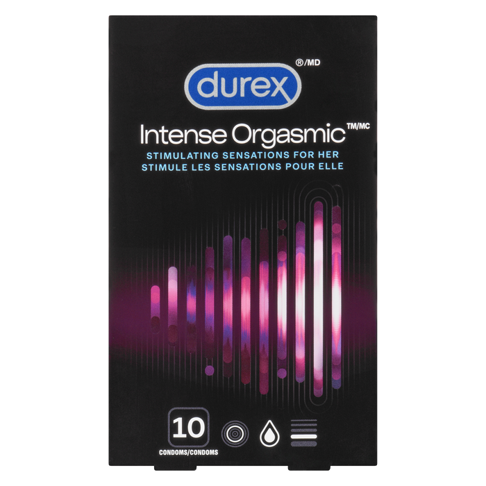 Préservatifs Durex Intense Orgasmic 10