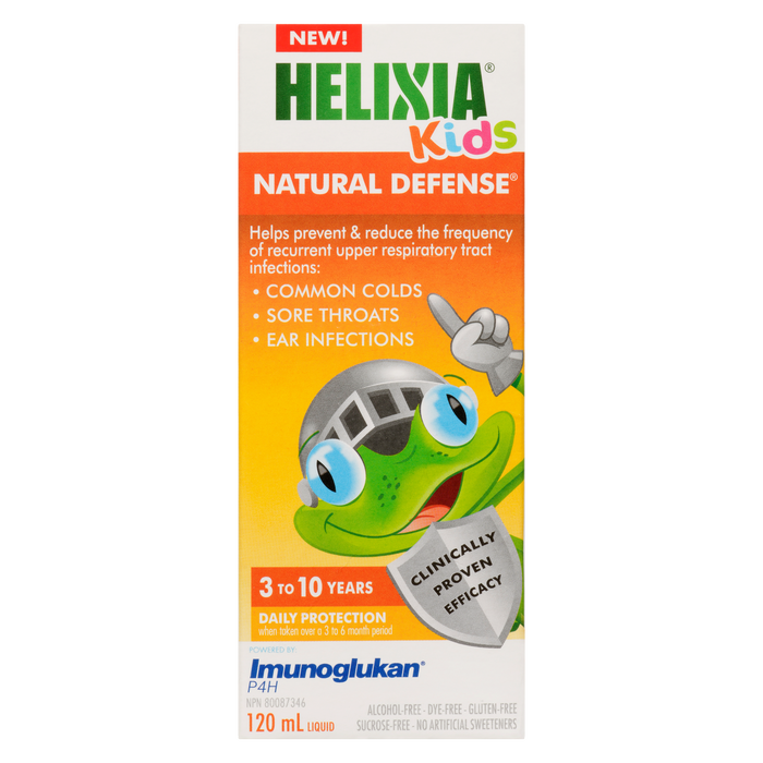 Helixia Kids Natural Defense Liquid 3 to 10 Years 120 ml