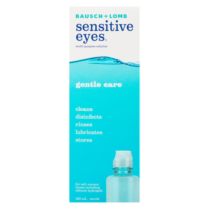 Bausch + Lomb Sensitive Eyes Multi-Purpose Solution 120 ml