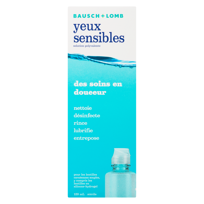 Bausch + Lomb Sensitive Eyes Multi-Purpose Solution 120 ml