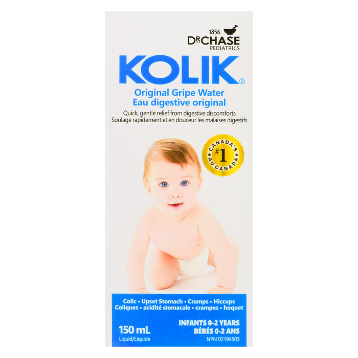 Dr. Chase Kolik Original Gripe Water Liquid Infants 0-2 Years 150 ml