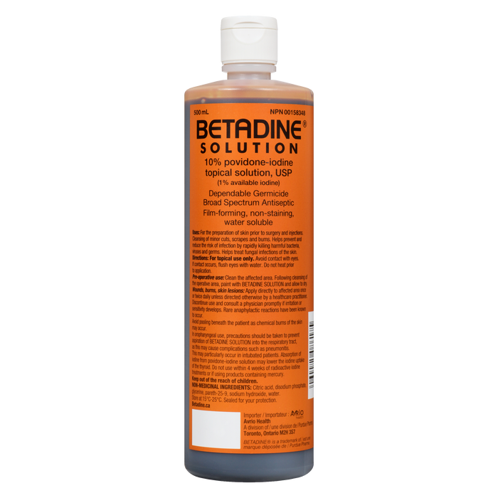 Solution de Bétadine 500 ml