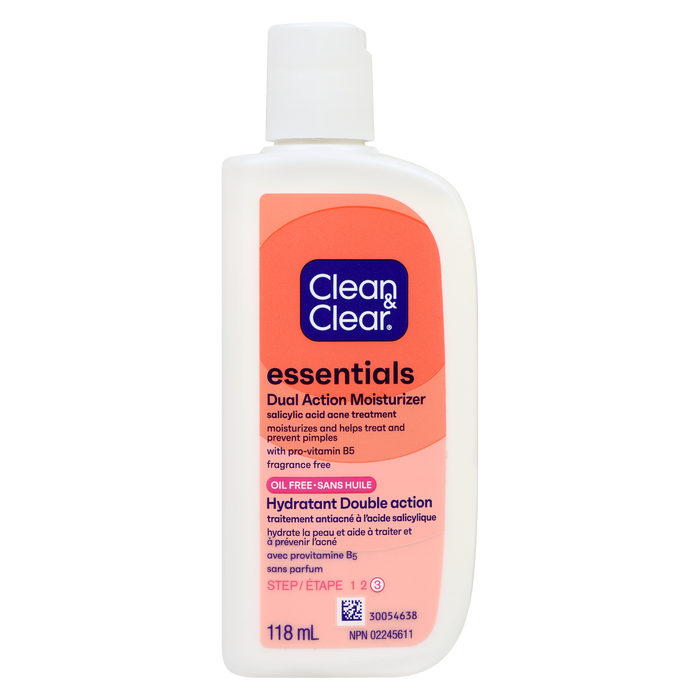 Crème hydratante double action Clean &amp; Clear Essentials 118 ml